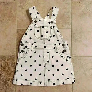 Carters Polka Dot Overall Dress